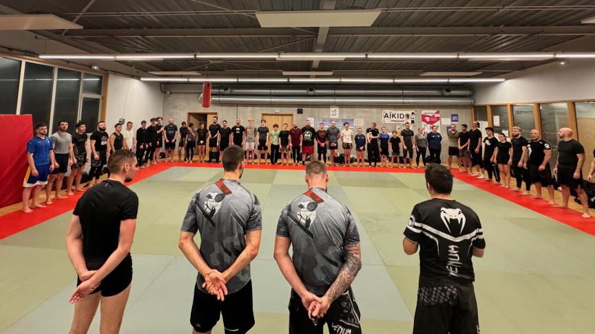 Clubs MMA metropole lilloise - entrainement collectif