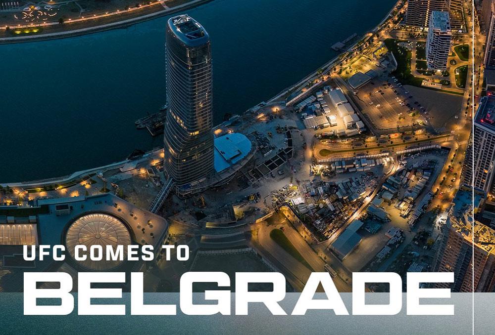 L'UFC s'installe en Serbie : une première historique à Belgrade le 1er août 2026